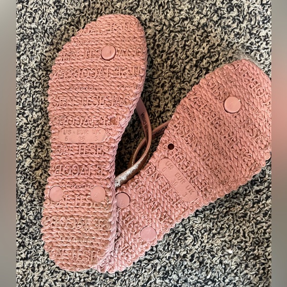Ilse Jacobsen sandals pink & sparkly summer women’s size 6 (J) - Picture 3 of 5